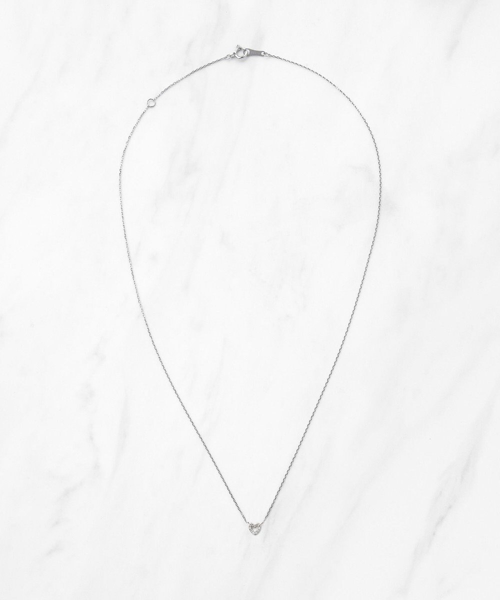 TOCCA 【WEB限定】IN YOUR HEART NECKLACE プラチナ ダイヤモンド ネックレス 