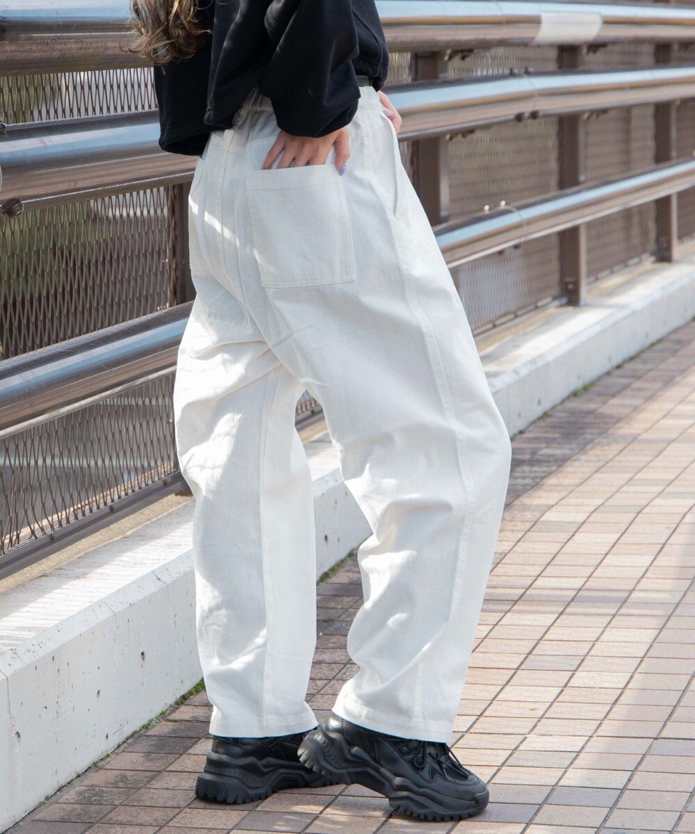 WEGO 【ユニセックス着用ITEM/手洗い可】バギーパンツ 