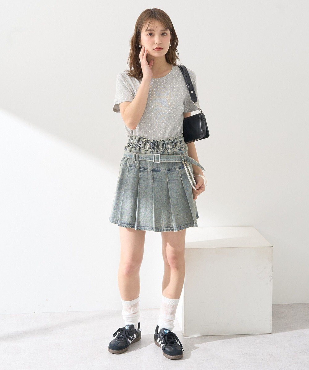 earth music&ecology ドットプリントＴシャツ 