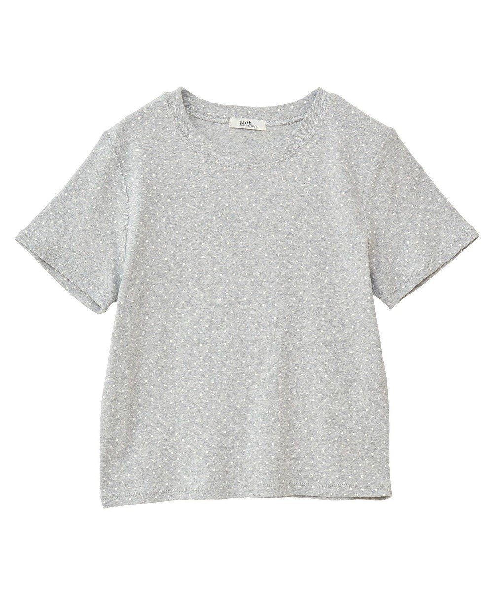 earth music&ecology ドットプリントＴシャツ 