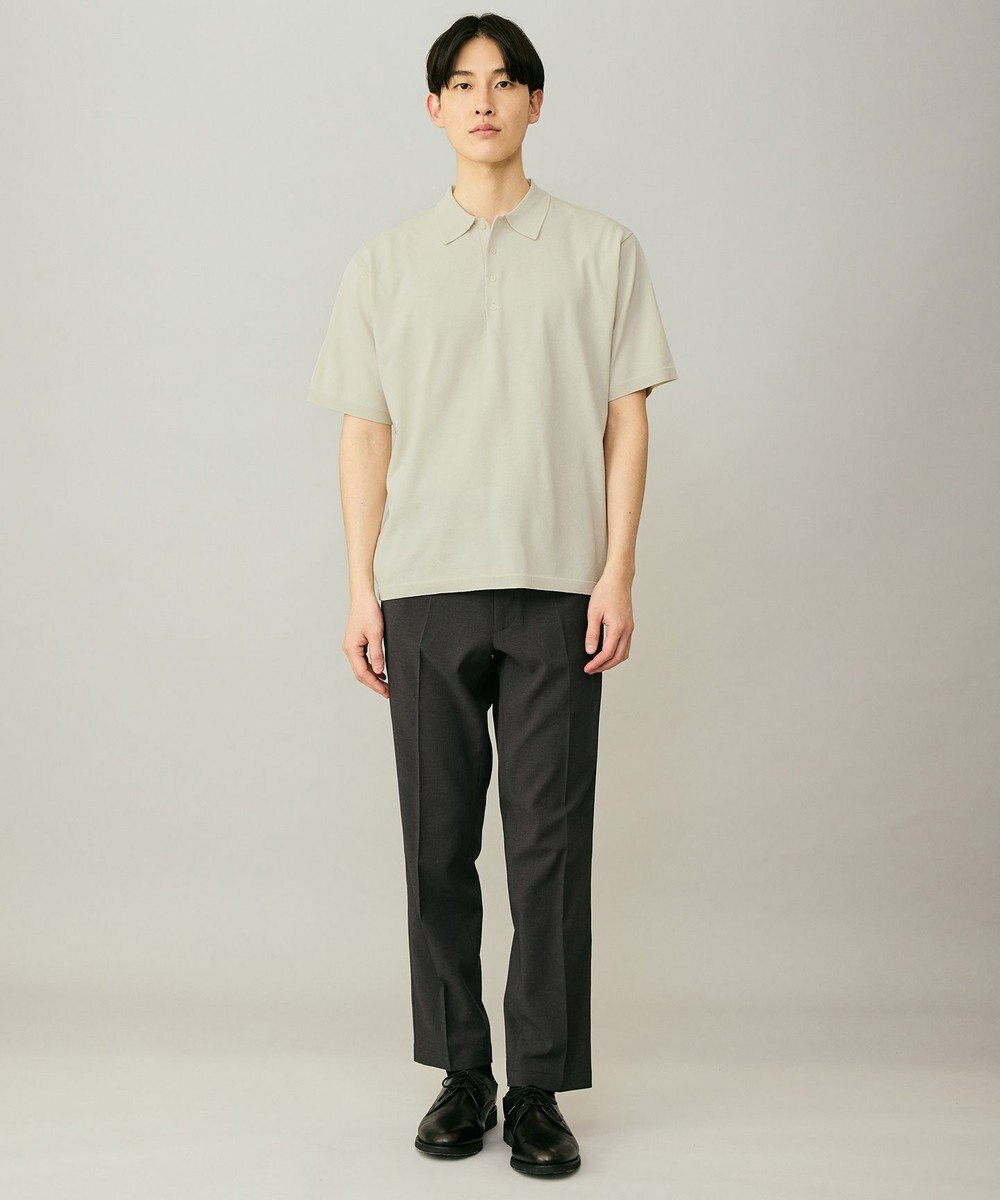 UNFILO MENS アラエルアンチピリングニット ポロ 