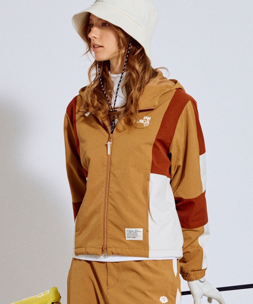 PW CIRCULUS 【ストレッチ素材】【WOMEN】トラックジャケット ゴルフウェア レディース 