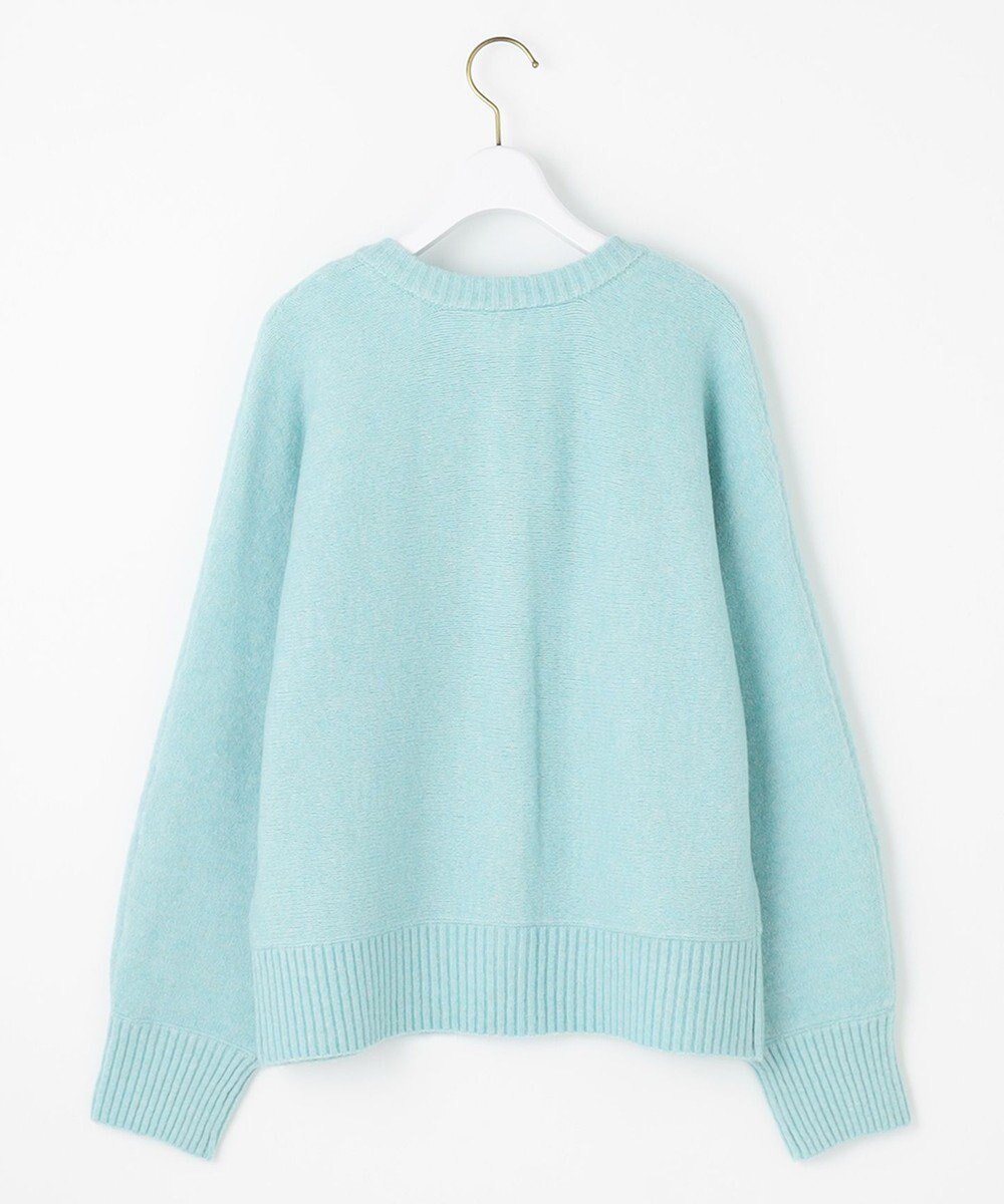 ANY SIS L 【前後着用可能】Airニット カーディガン 