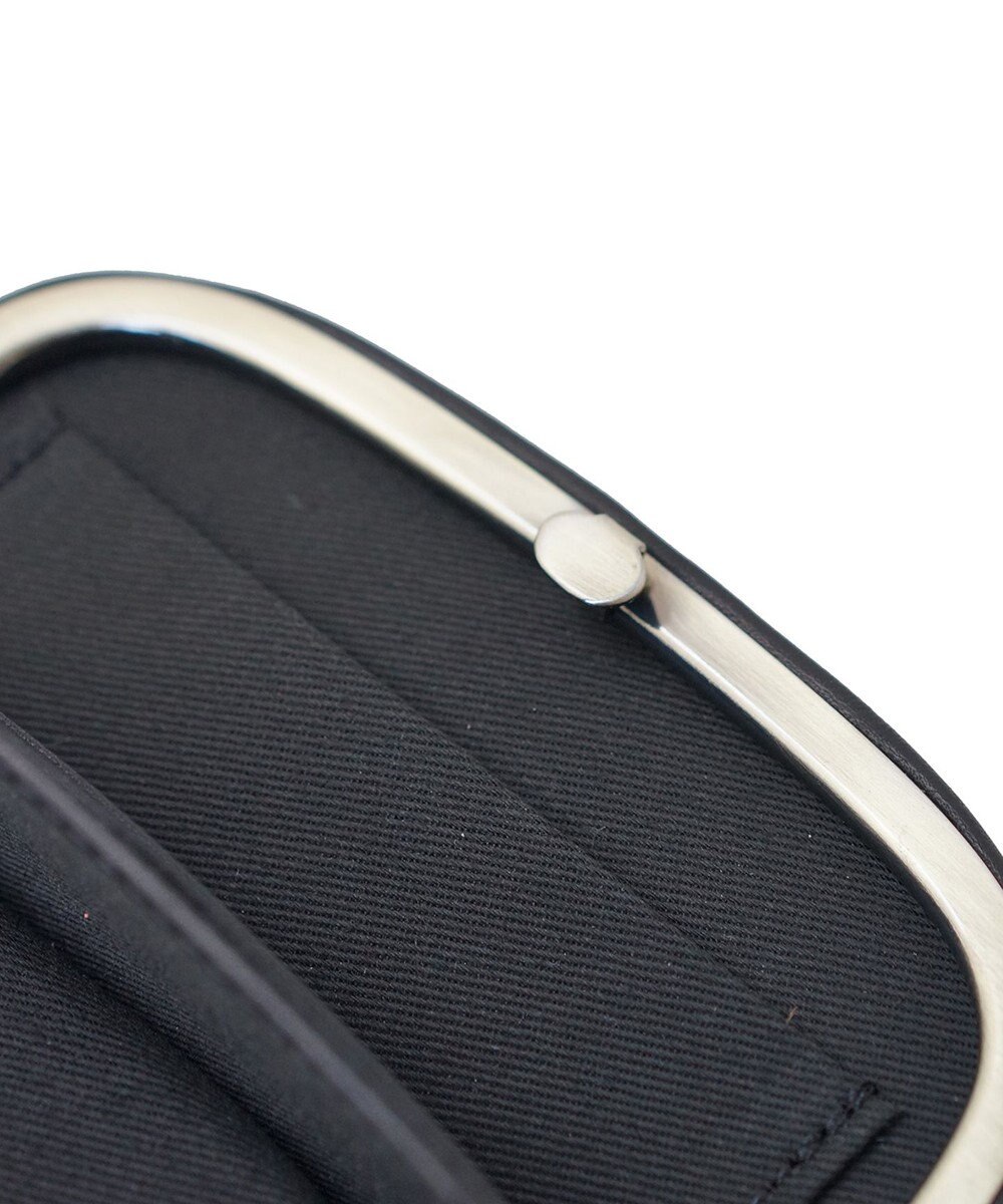 FOLNA RD ソフトレザーショート 天溝がま口 財布 