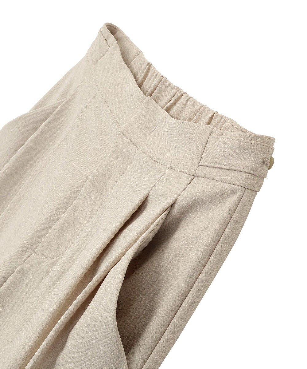 Green Parks イージーケアキュロットパンツ 