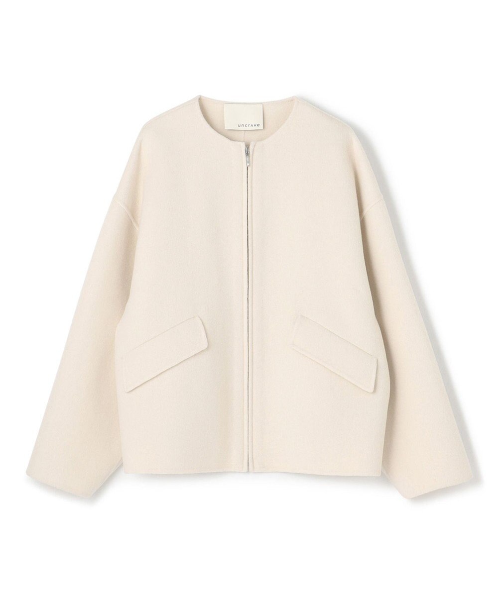 uncrave 【WEB限定】リバージャケット（uncrave WHITE） 