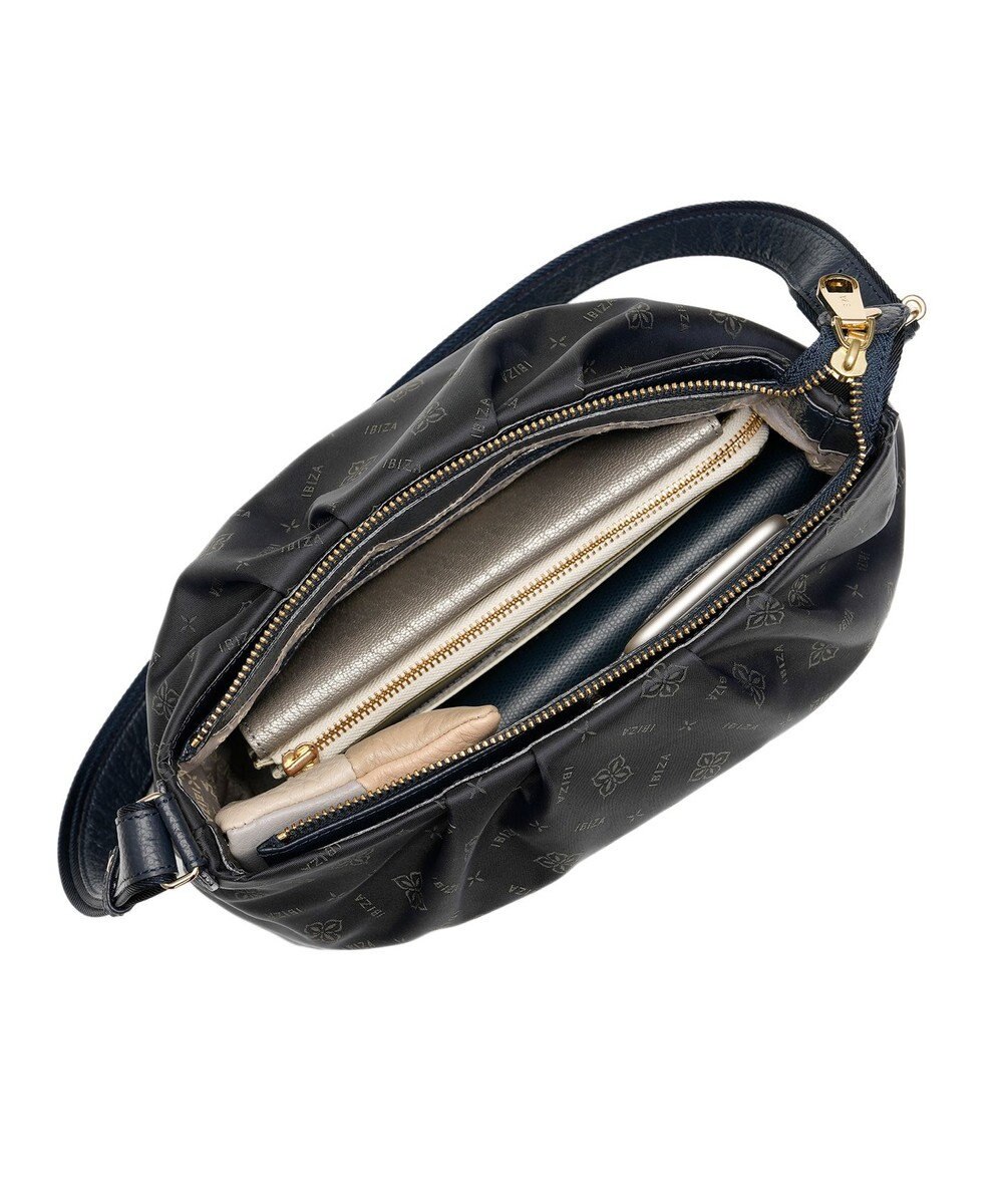 IBIZA ロゴナイロン　ショルダーバッグ 