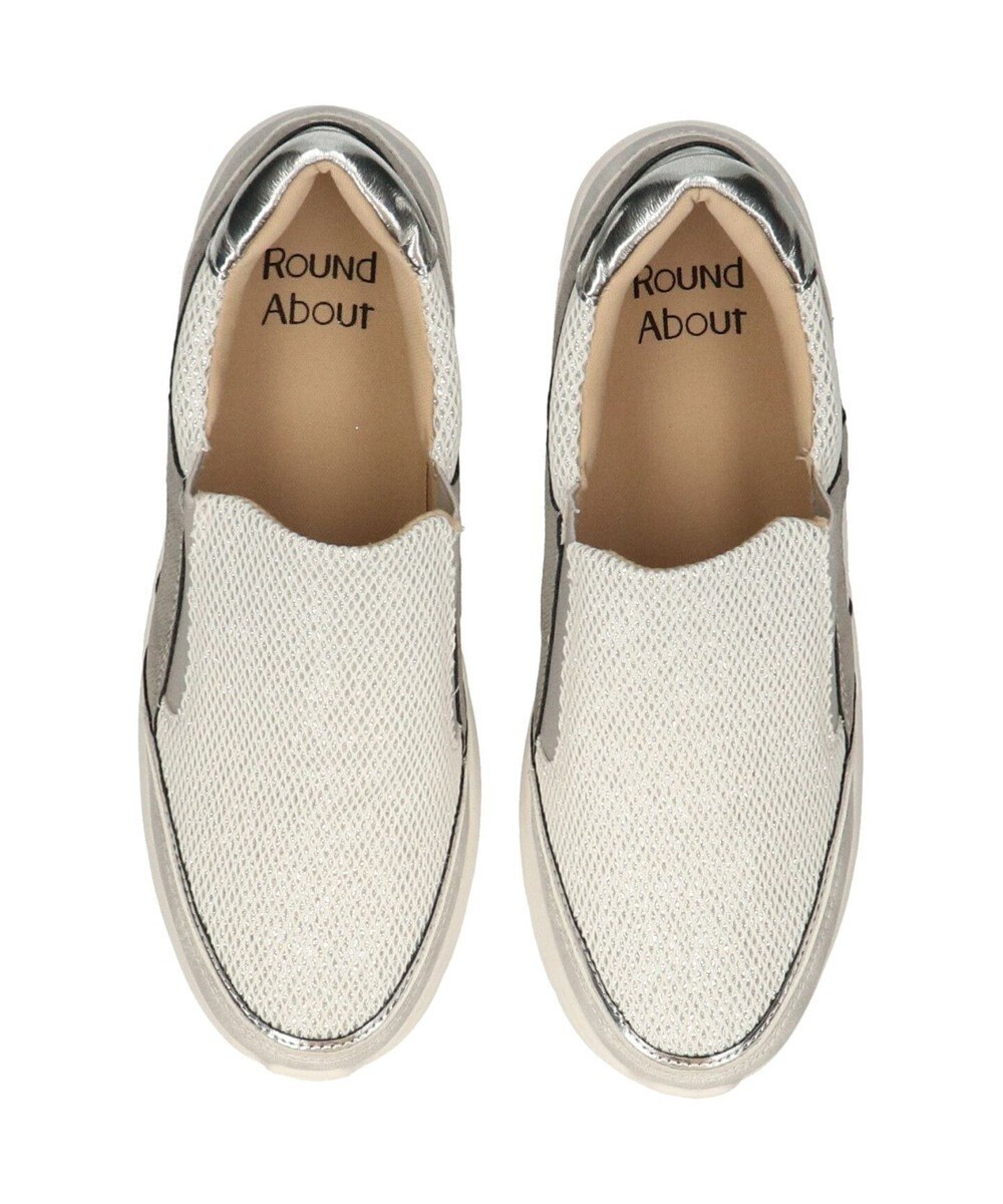 Bridget Birkin 【Round About】ヒールアップスリッポンスニーカー 