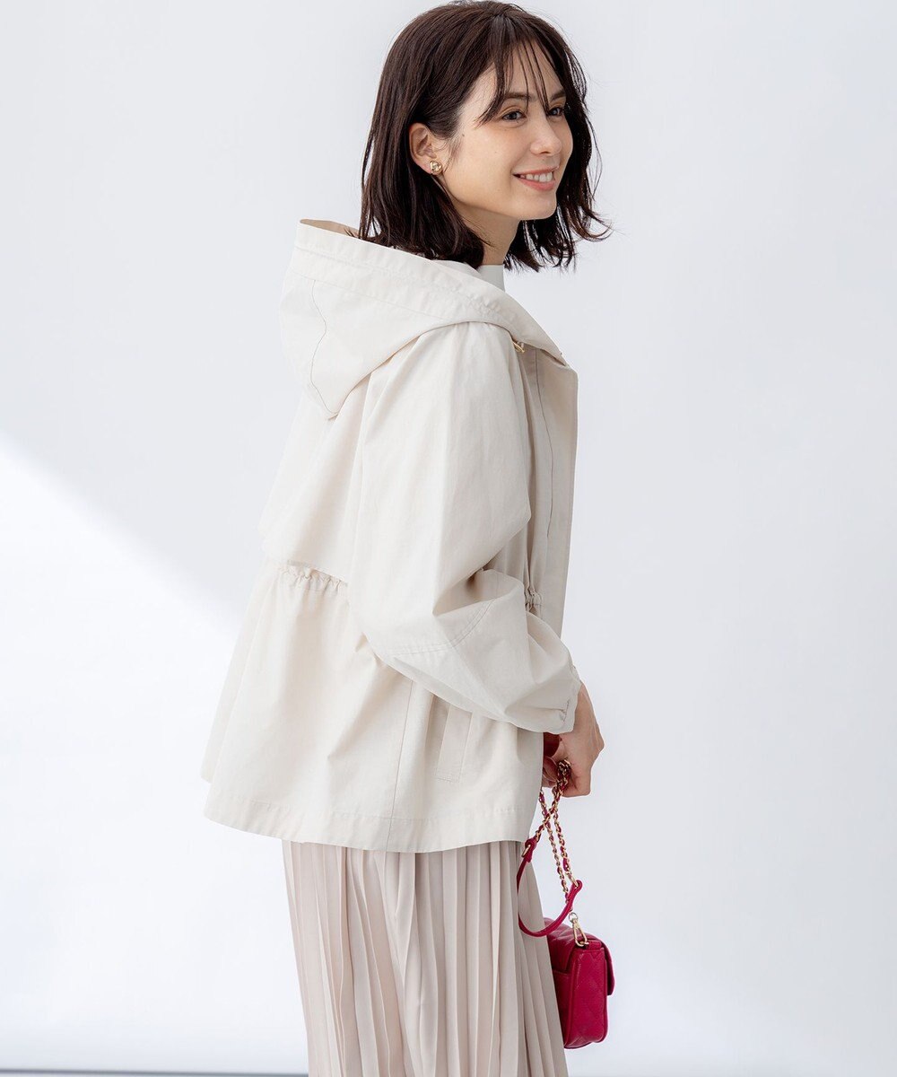 組曲 L 【2WAY】フード付き ライトアウター 