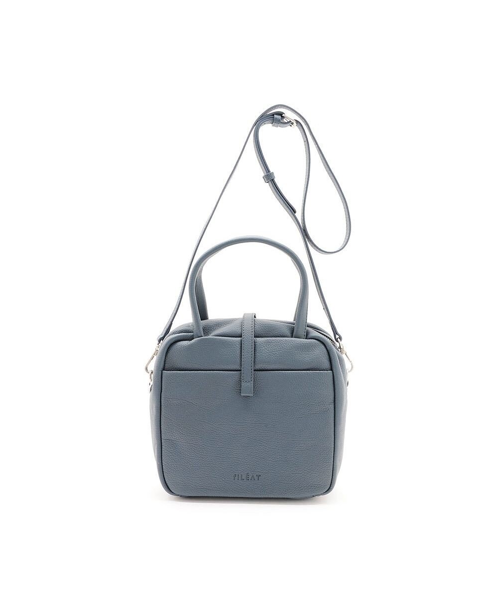 MioFIRANO ボックス本革ハンドバッグ 2WAY　fiLEAT フィリート 