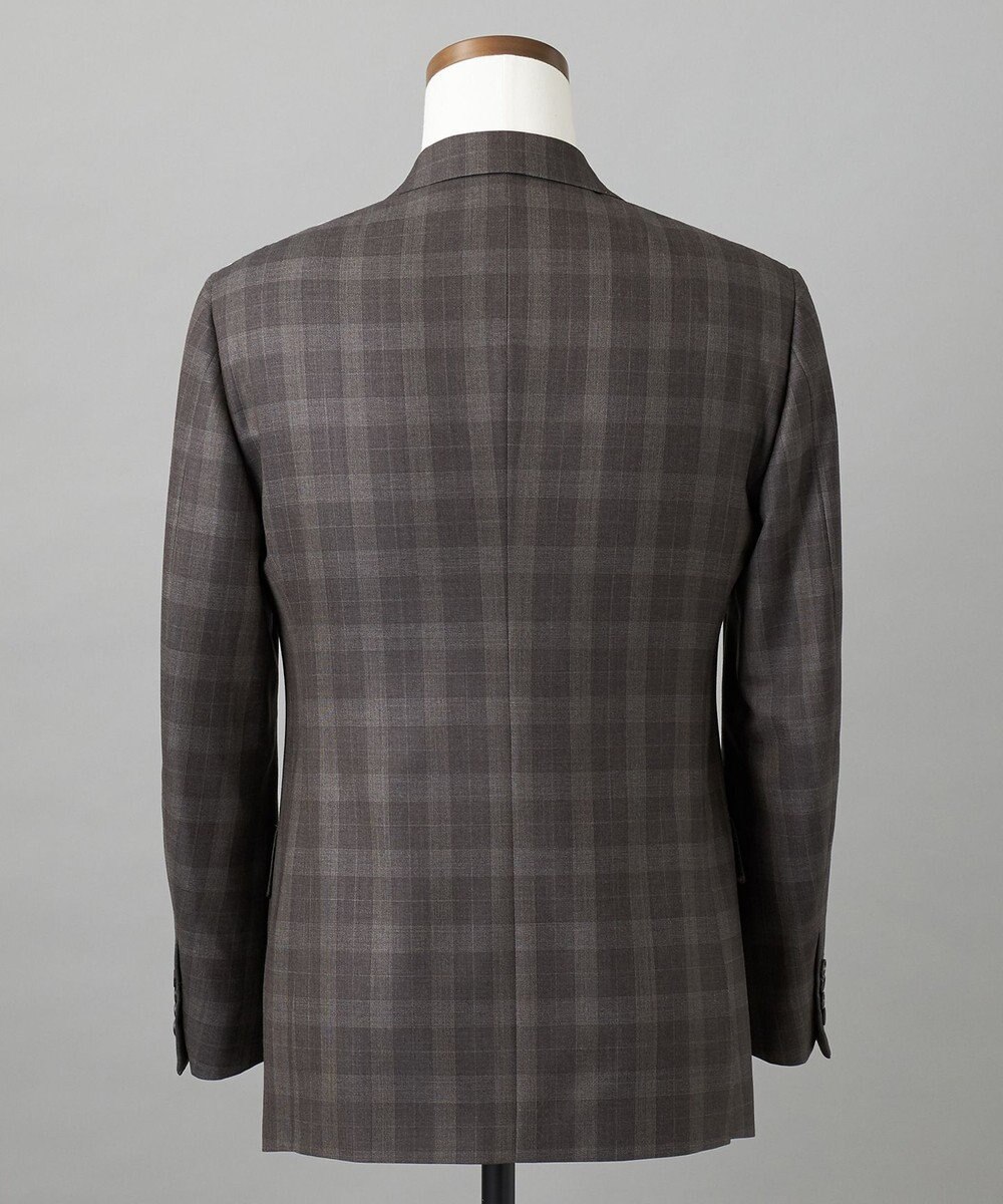 GOTAIRIKU 【CANONICO/カノニコ】 リベンジ 150's 通年スーツ（ブラウン×チェック） 