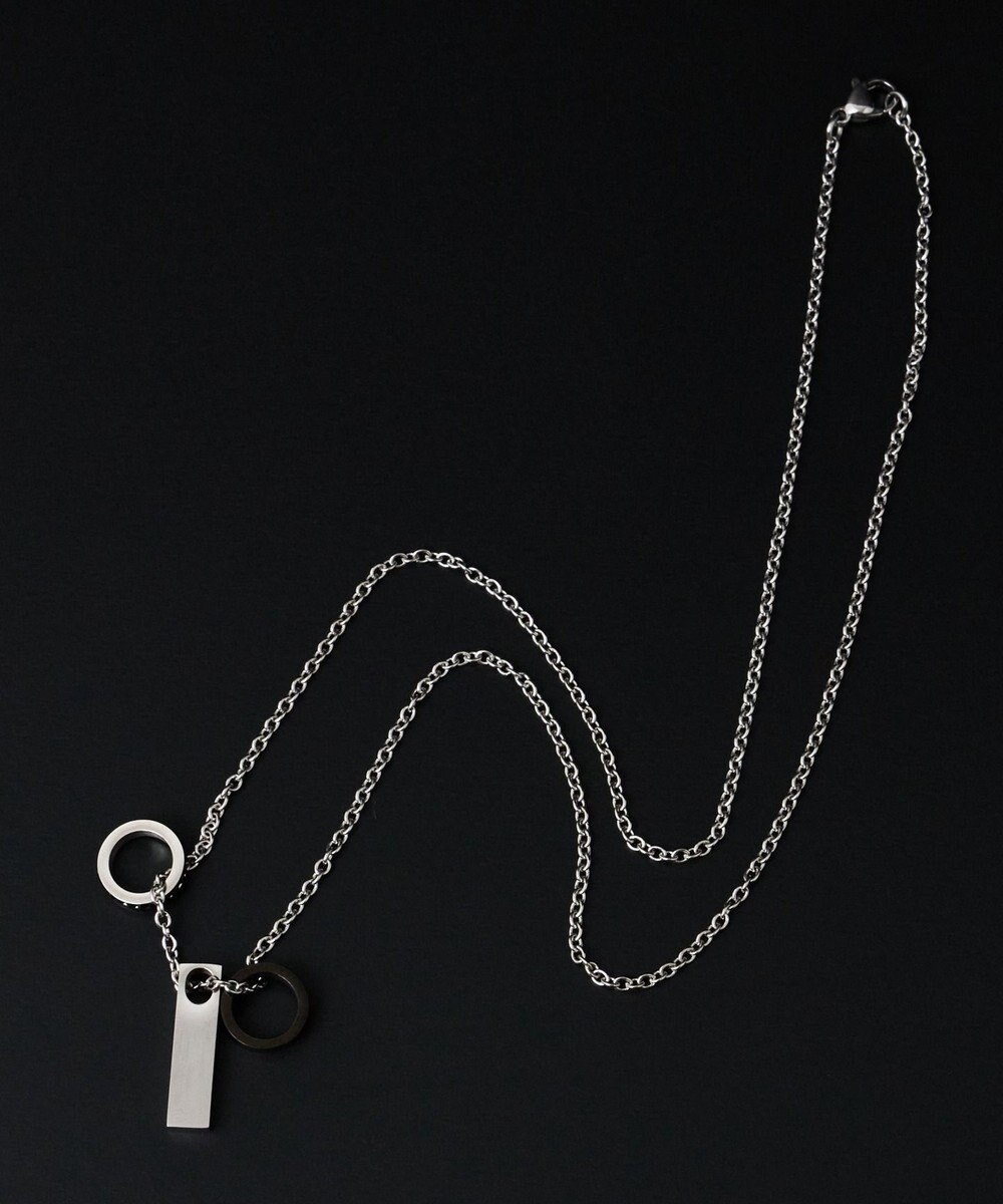 WEGO Mモチーフミックスネックレス 