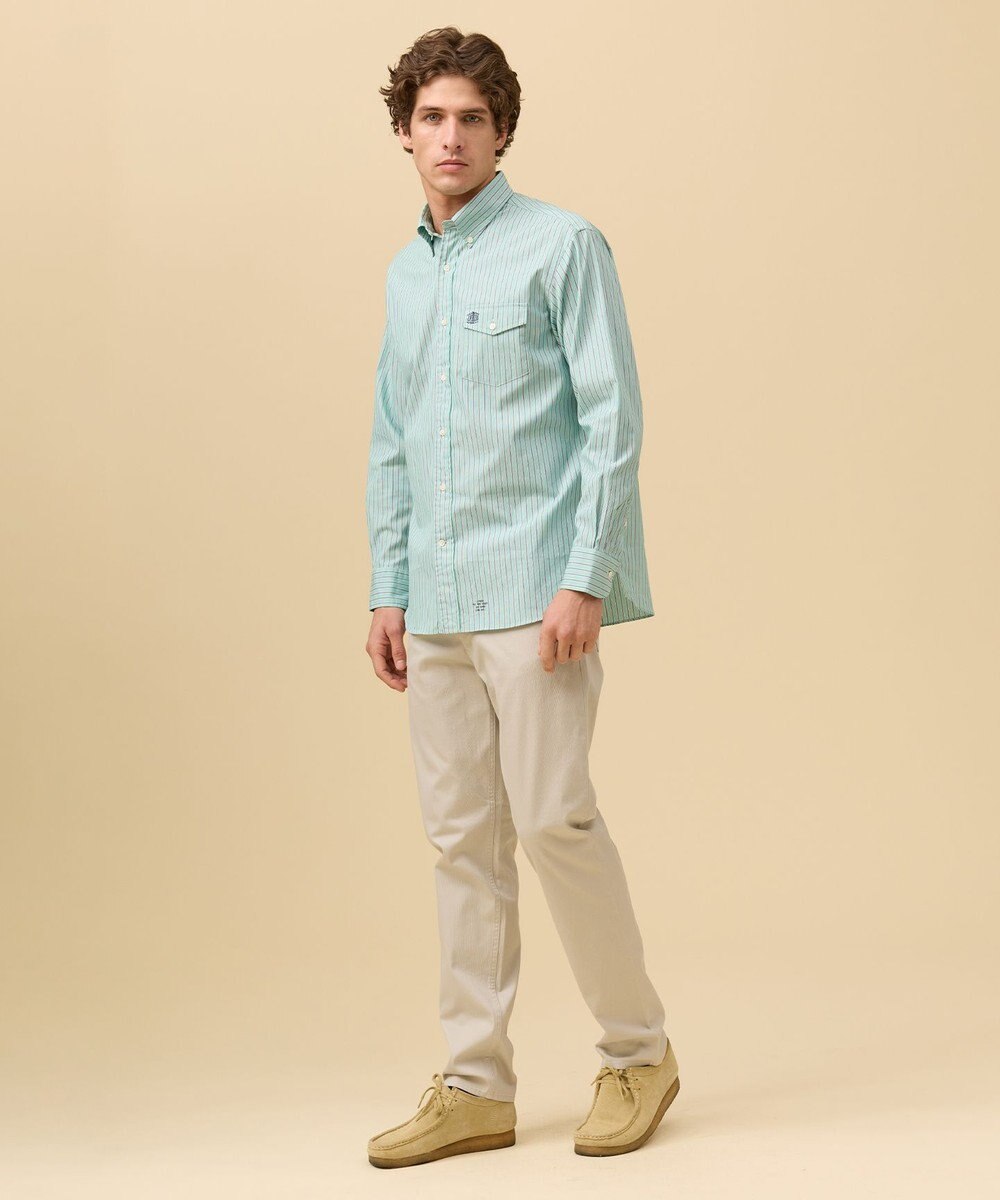 J.PRESS MEN ブロードマルチストライプ シャツ / B.D. 