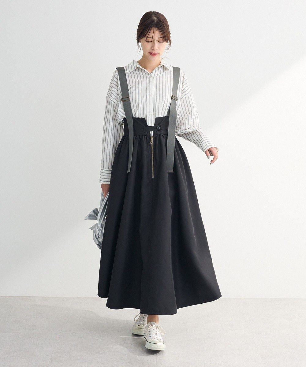 Green Parks ・ＤＯＵＢＬＥ　ＦＬＡＧＳ　サスペンダーミリタリースカ 