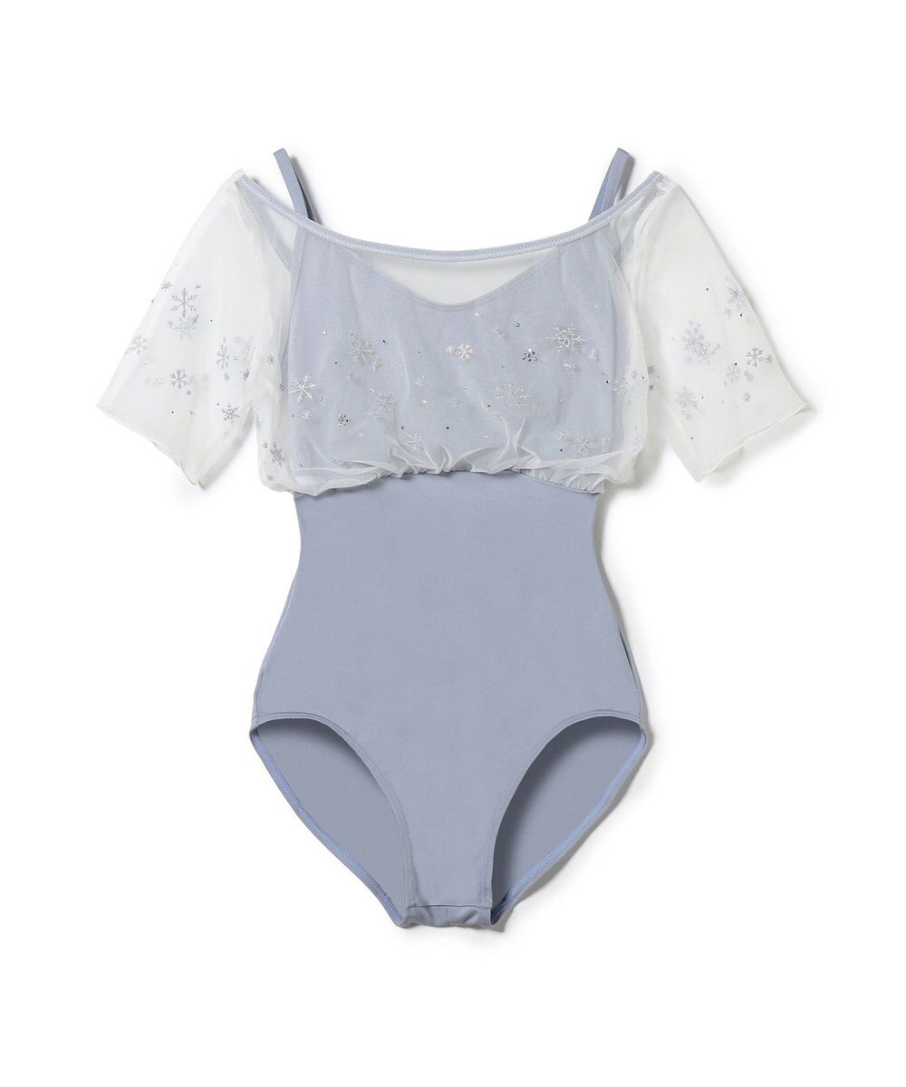 Chacott ハーフスリーブレオタード 