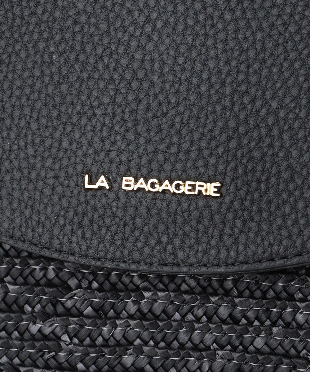 LA BAGAGERIE フラップかごトートバッグ 