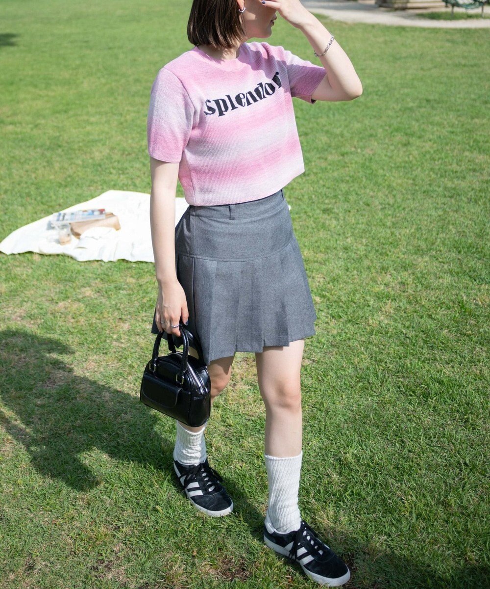 WEGO グラデーションちびニットT 