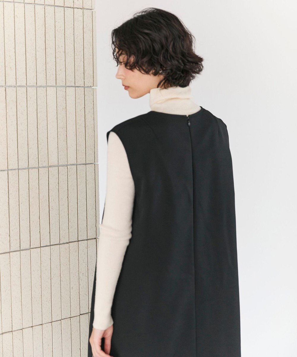 #Newans 【洗濯機可】キーネックジャンパースカート 