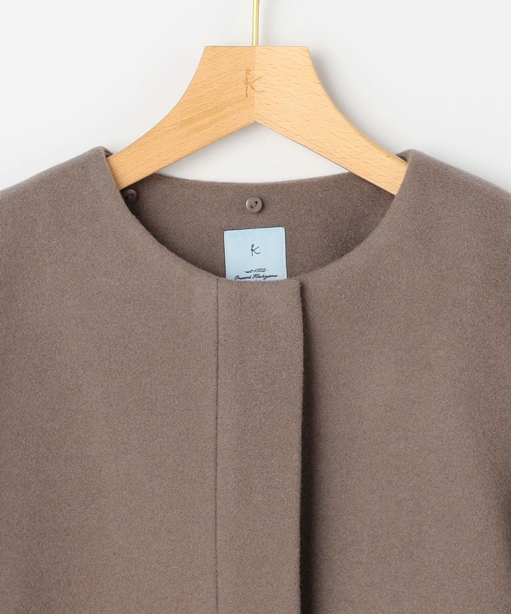 組曲 L ウールモッサ ショートコート 