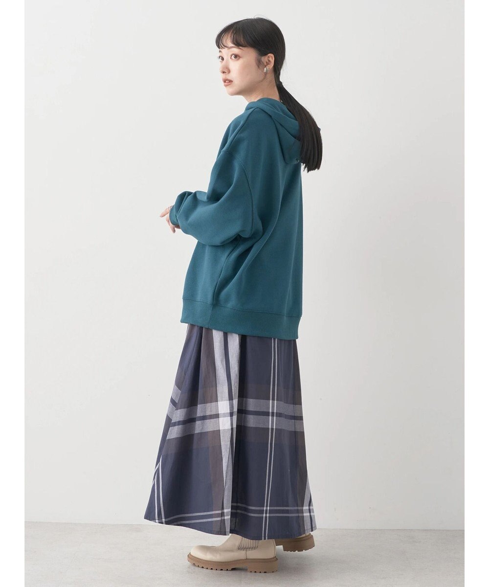 earth music&ecology ＢＩＧチェックフレアスカート 