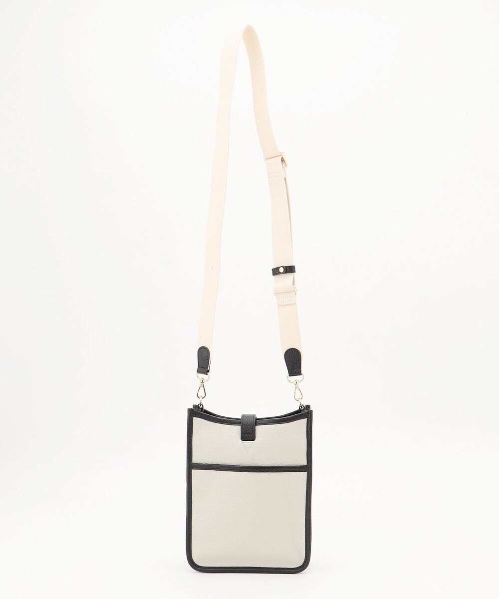 LA BAGAGERIE スクエアレザーミニショルダーバッグ 