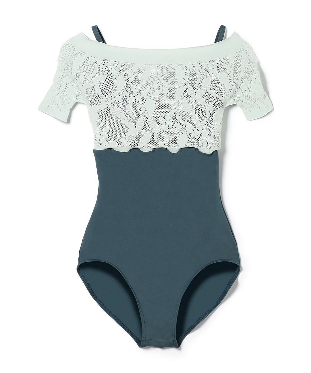 Chacott ハーフスリーブレオタード 