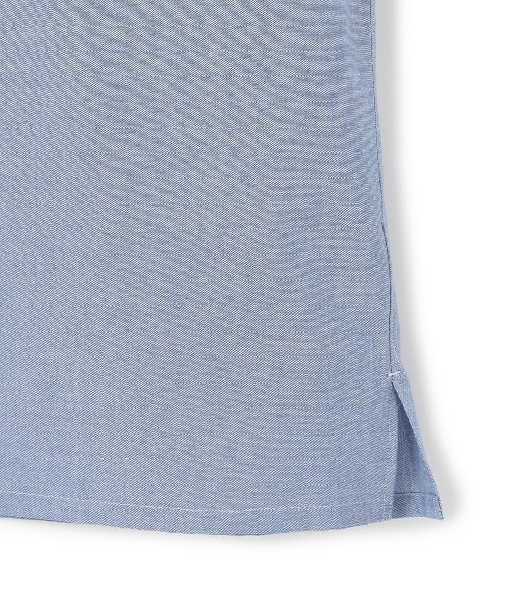 J.PRESS MEN 【AaronChang】【UNISEX】コットンダンガリー オープンカラーシャツ / Baggy-Fit 