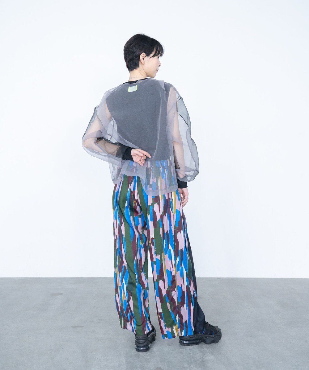 COQ 2WAY HALF LEAVES 前後2WAYパンツ 