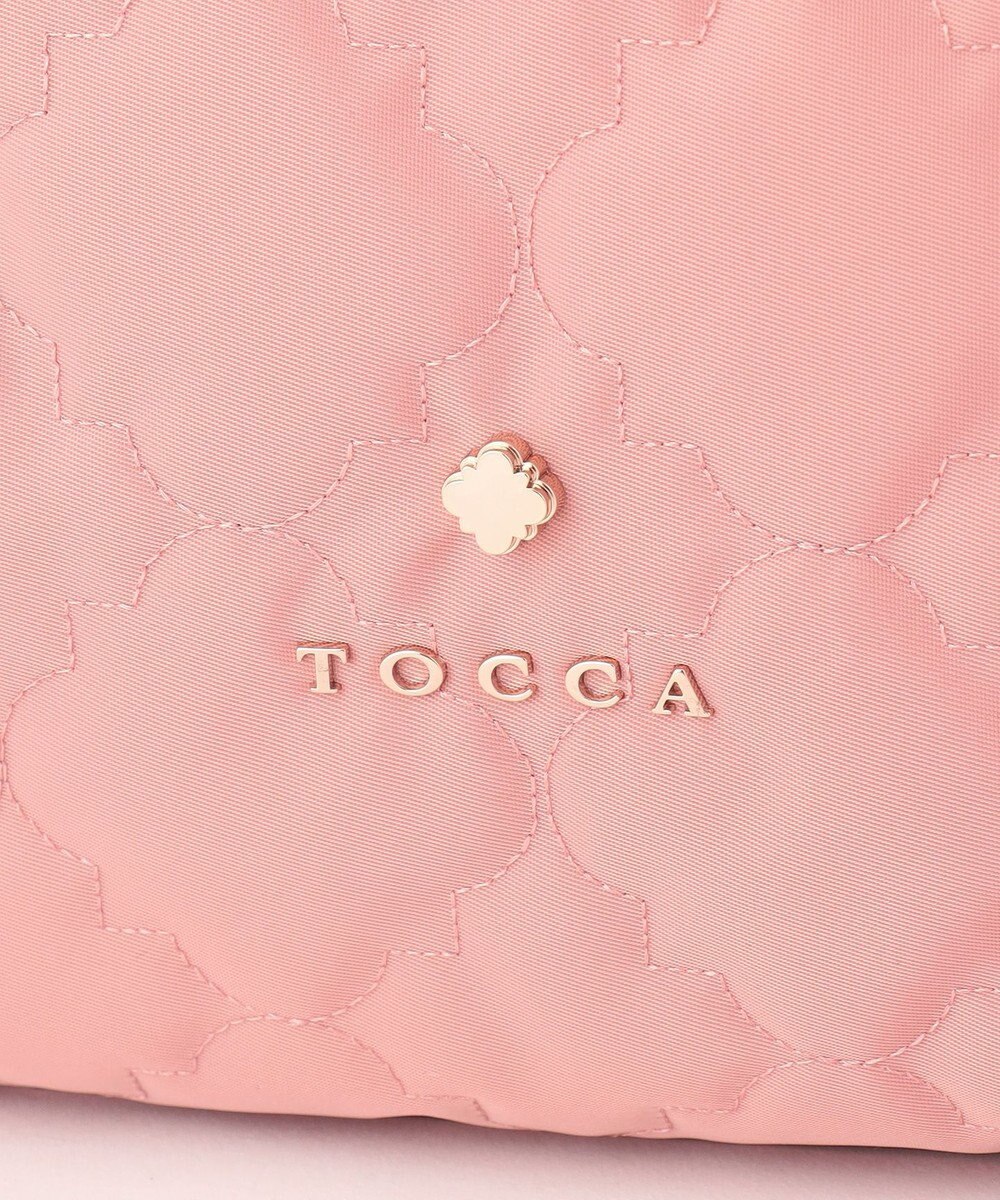 TOCCA 【A４サイズ・撥水】CHECKER CLOVER QUILT TOTE トートバッグ 