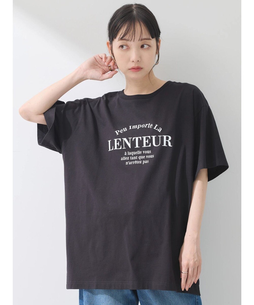 earth music&ecology アソートロゴプリントＴ 