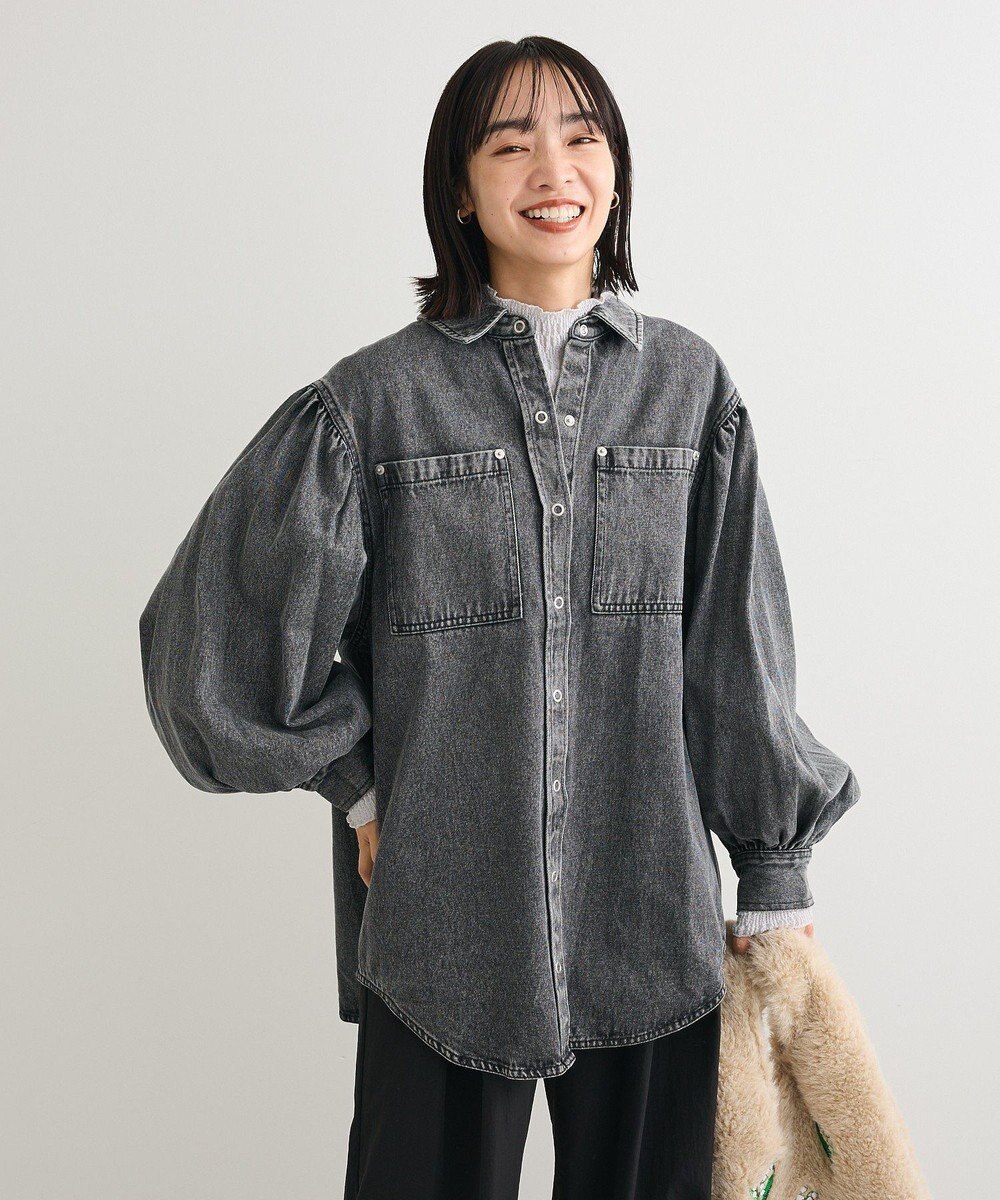 Green Parks ・Ｐｅｔｉｔ　Ｆｌｅｕｒ　ジャガードハイネックロンＴ 