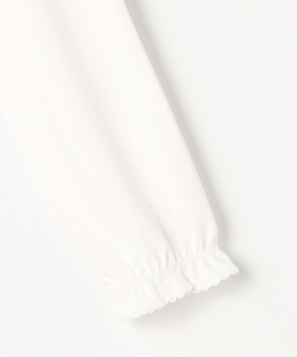 ANY KIDS 襟なしカットソーブラウス 