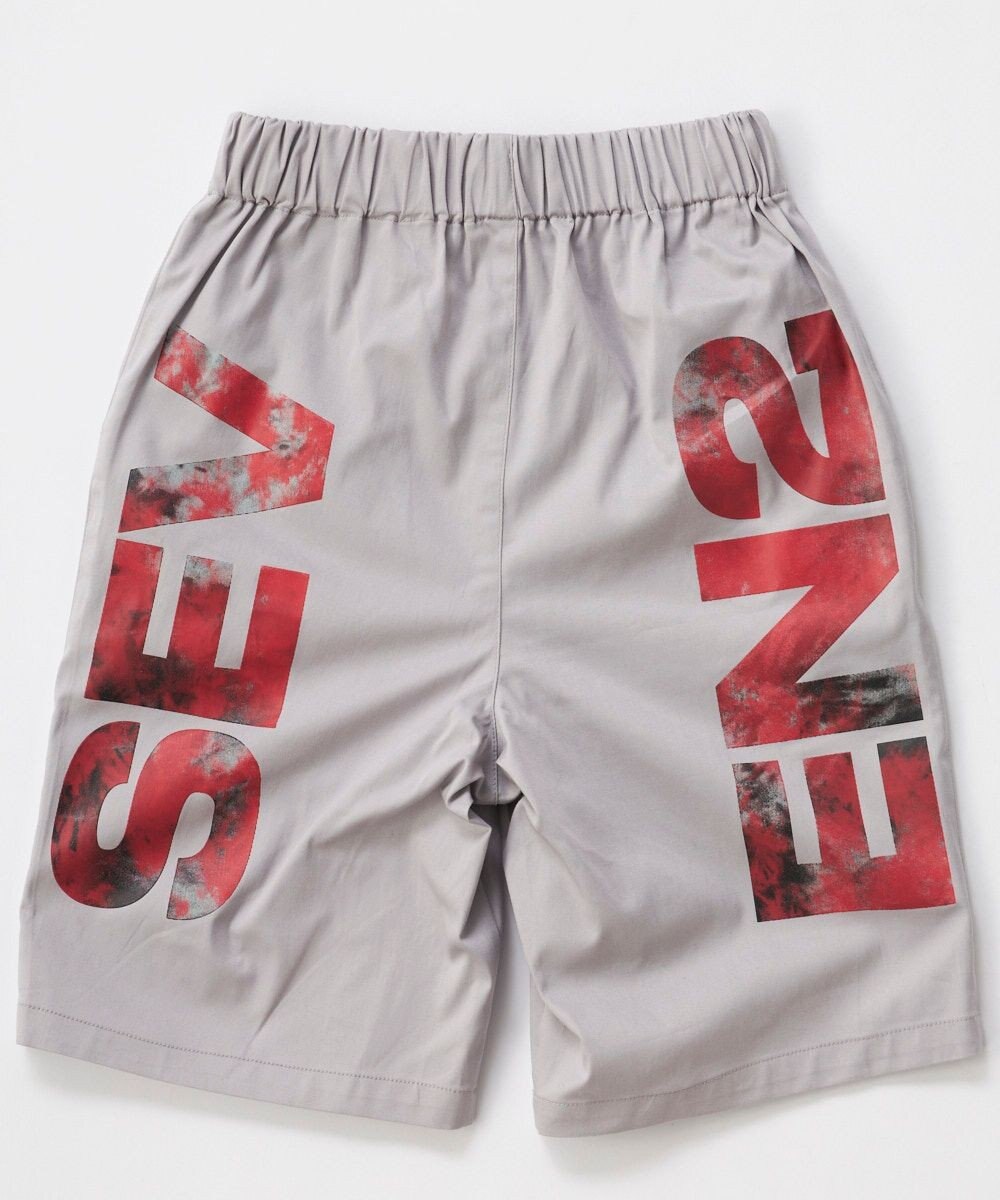 OP／FILA 【SEVEN2】バックブリント ロゴデザインハーフパンツ 