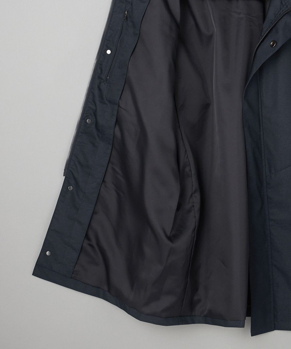 GOTAIRIKU 25年新作/3シーズン対応【仕事で着用可】メランジカルゼ フーデッドブルゾン_無地 