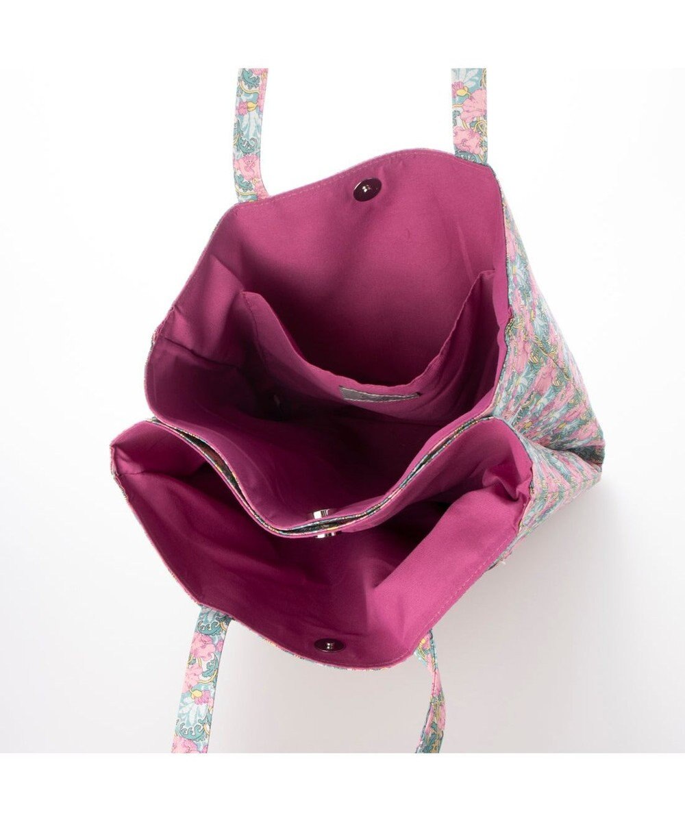 UNBILLION カシュカシュ cachecache / 柄プリント3パーテーショントートバッグ 