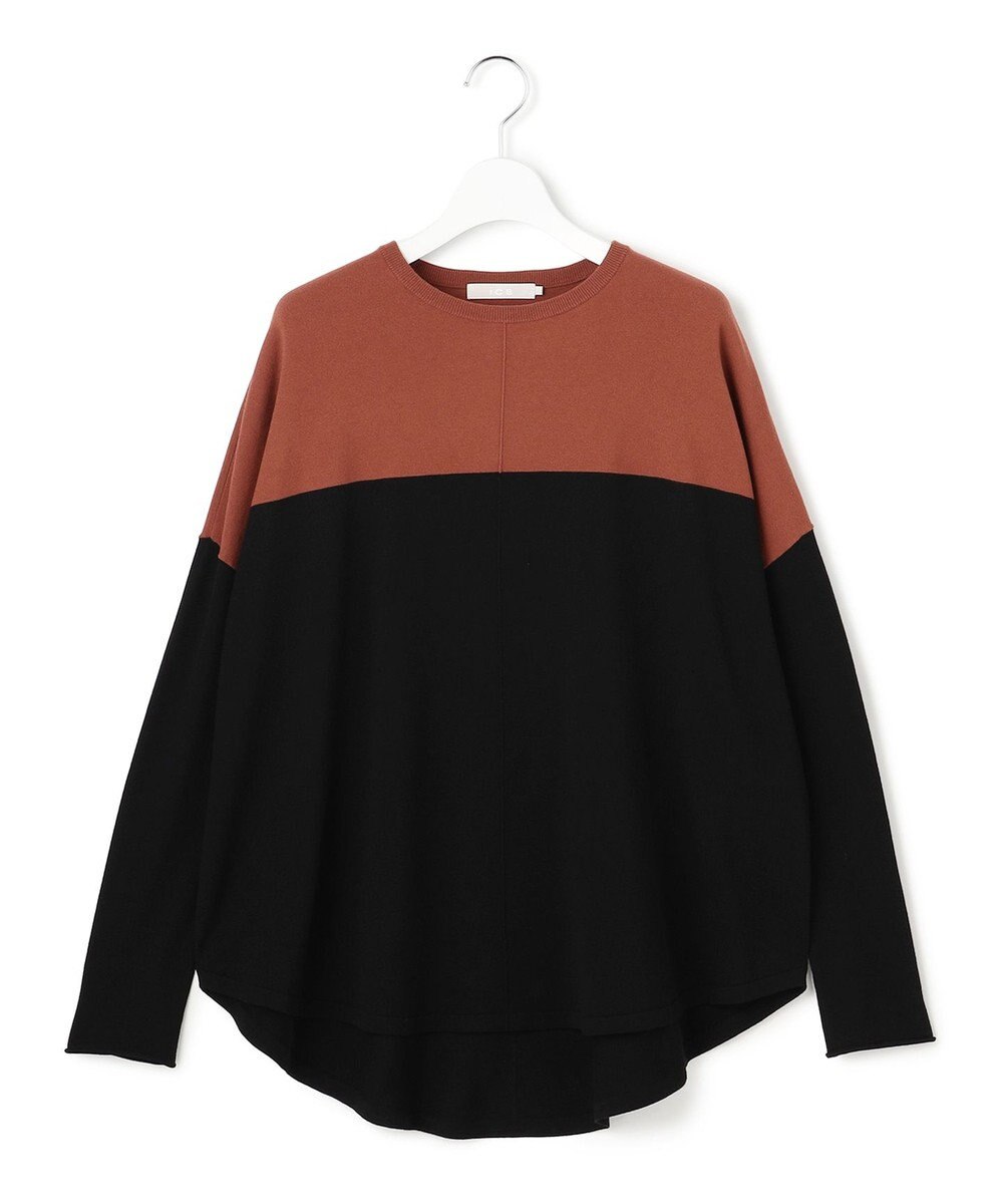 ICB 【洗える】ヴィスコースワイド プルオーバー 