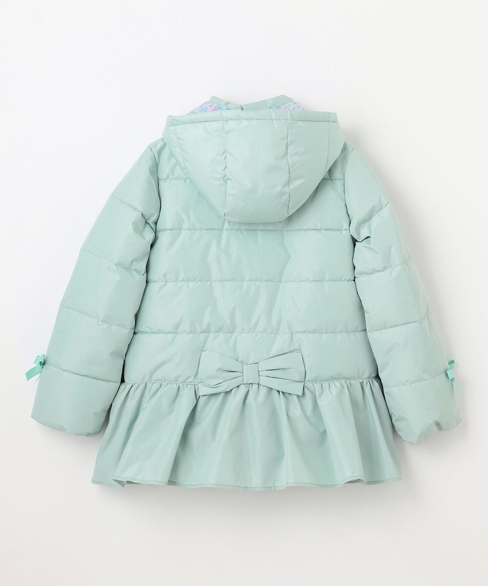 ANY KIDS 【洗濯機OK】中綿リボンコート 