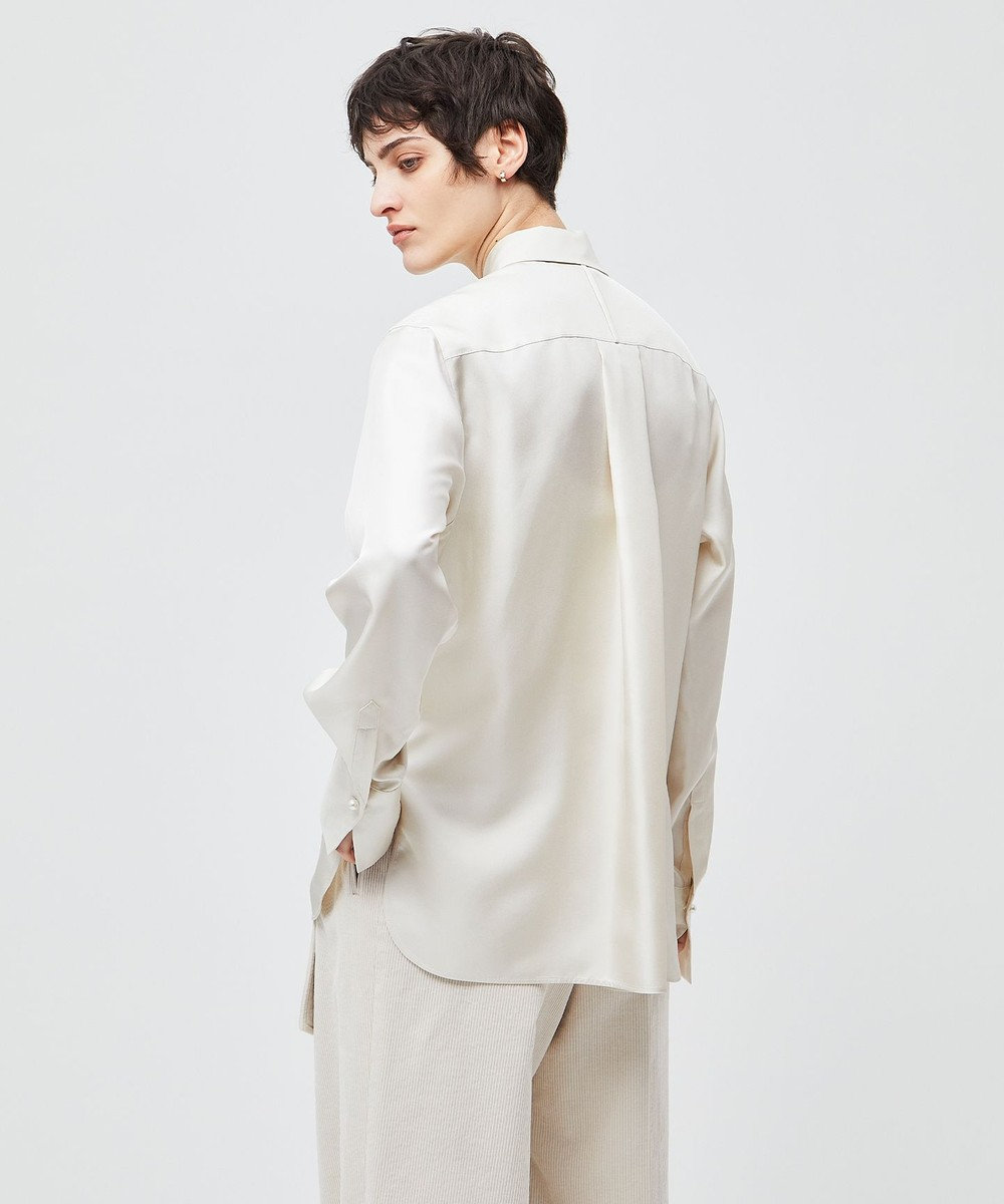 洗える】LISERONS / シルクシャツブラウス / BEIGE, | ファッション通販 【公式通販】オンワード・クローゼット