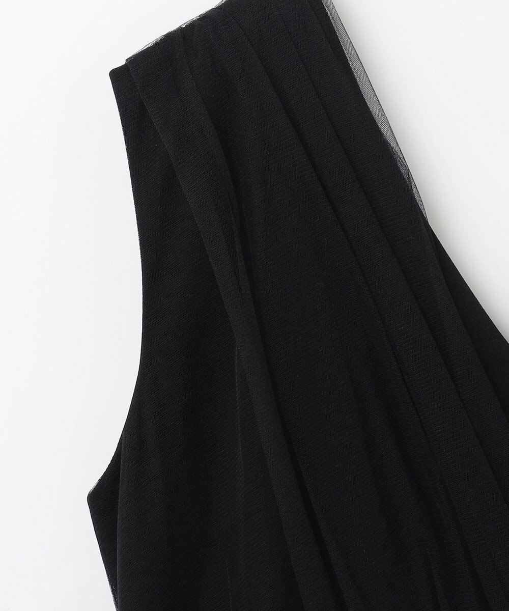 GRACE CONTINENTAL チュールドレープドレス 