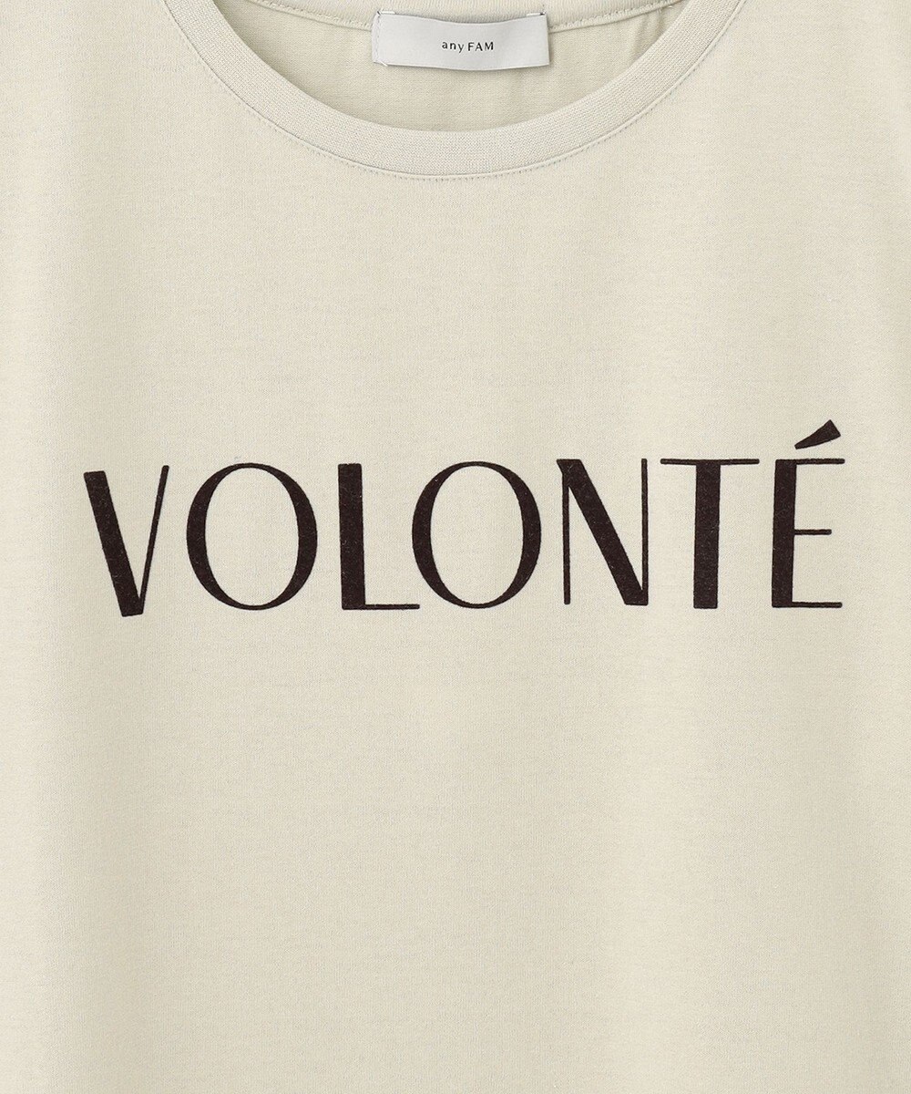 ANY L 【洗える】フロッキーロゴ Tシャツ 