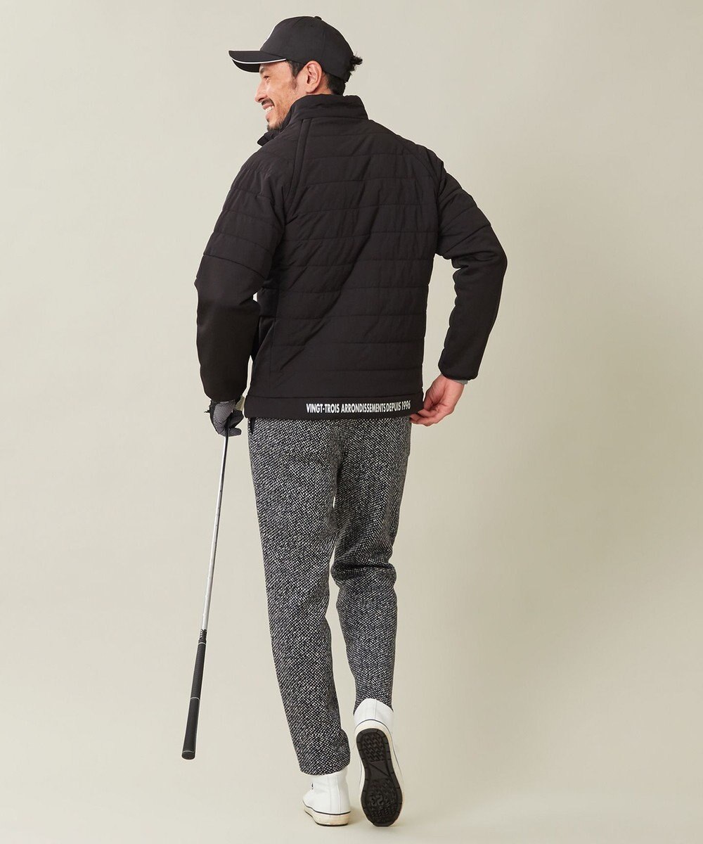 23区GOLF 【MEN】【防風/撥水/ストレッチ】【袖取り外しで2WAY】キルティング ブルゾン 