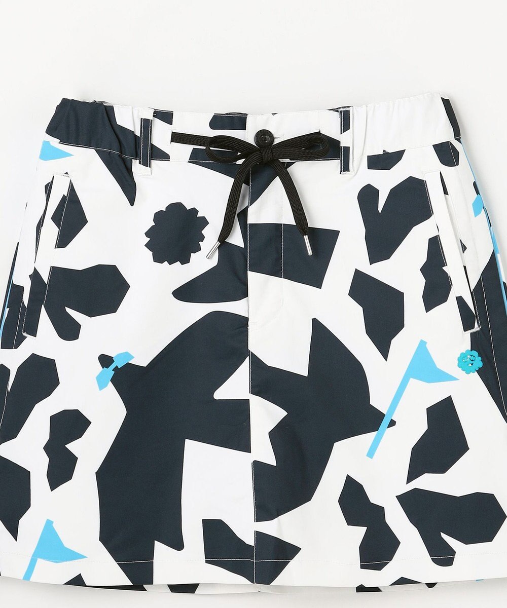 PW CIRCULUS 【WOMEN】DOVE柄 ボックススカート ゴルフウェア レディース 