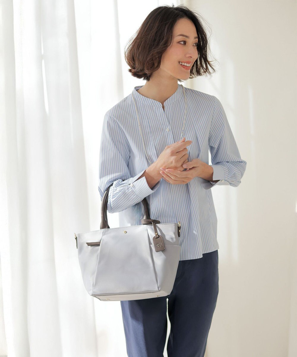 J.PRESS LADIES 【WEB限定】2wayナイロン Midium トート バッグ 