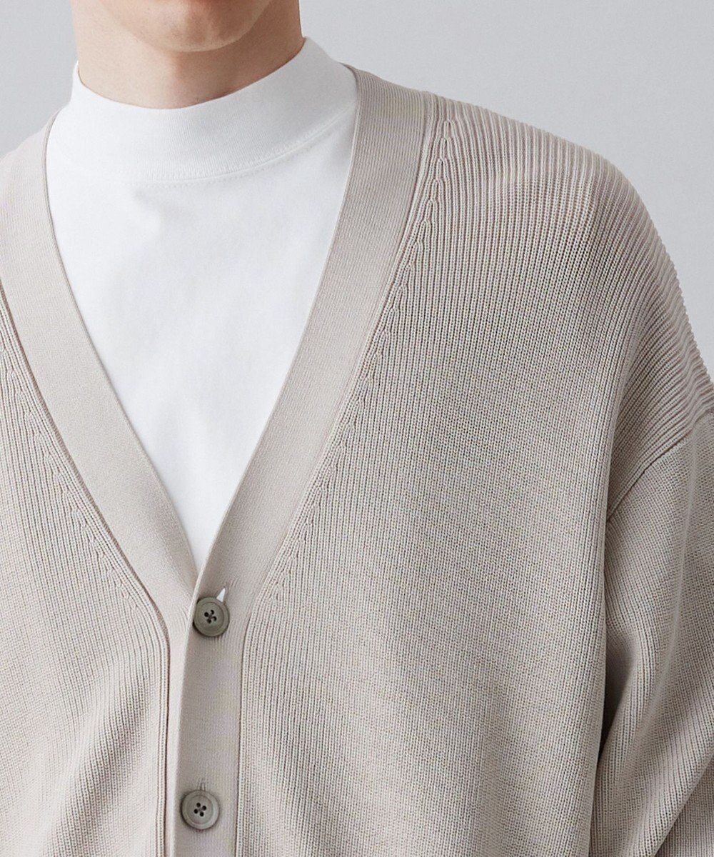 UNFILO MENS イージーケア ニットカーディガン [23年春夏商品] 