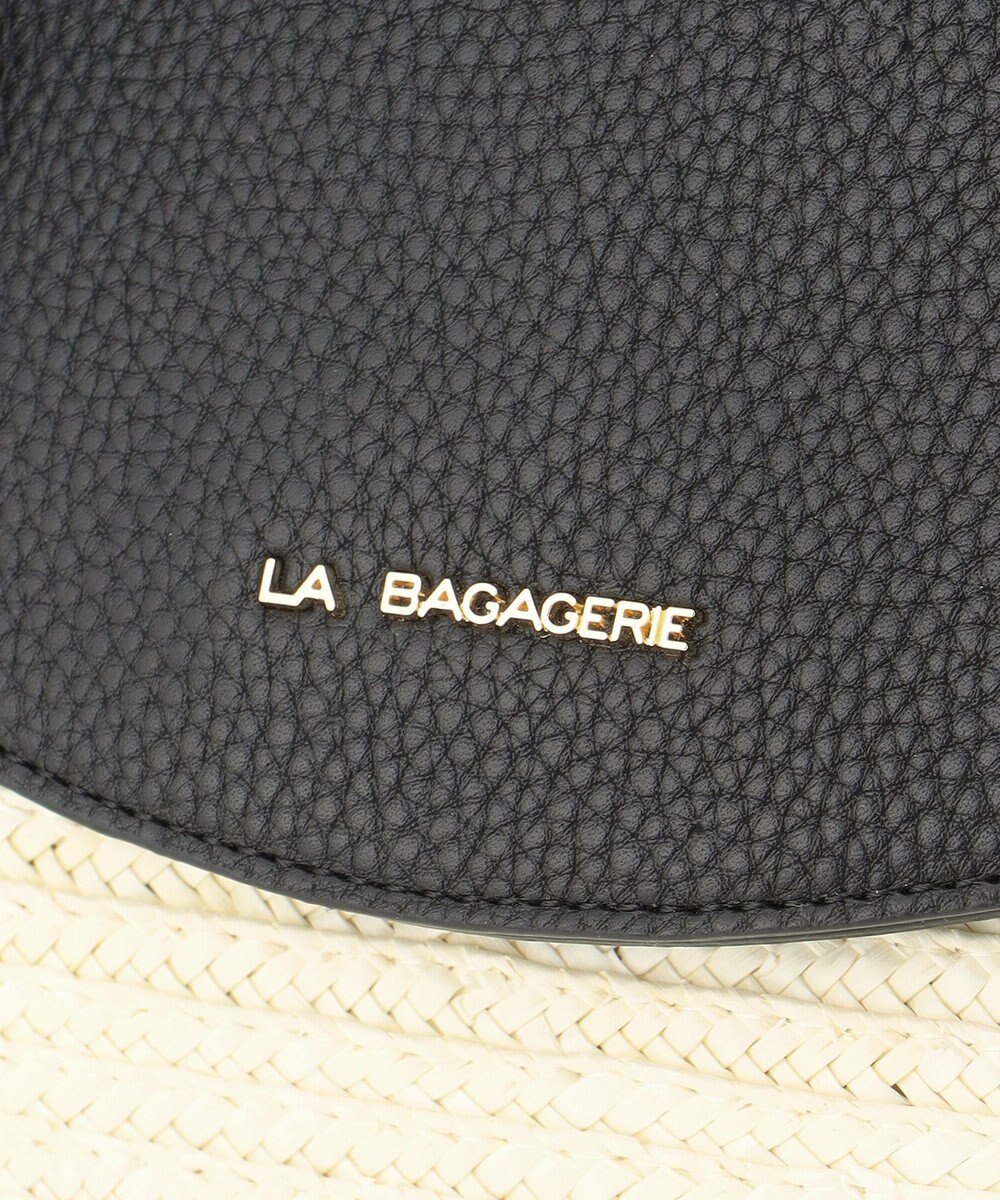 LA BAGAGERIE フラップ2WAYかごトートバッグ 