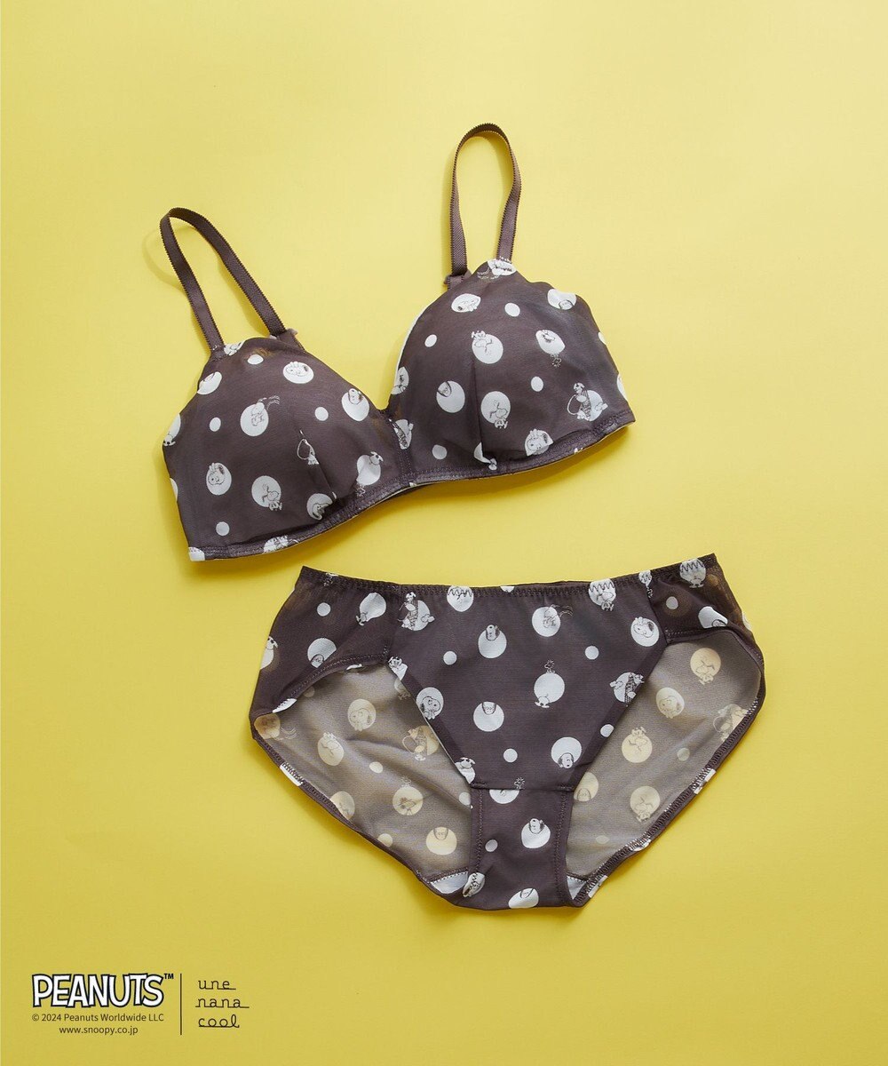 une nana cool MADE WITH PEANUTS 364シンプル【特別な日以外の364日つけたくなるブラ】 
