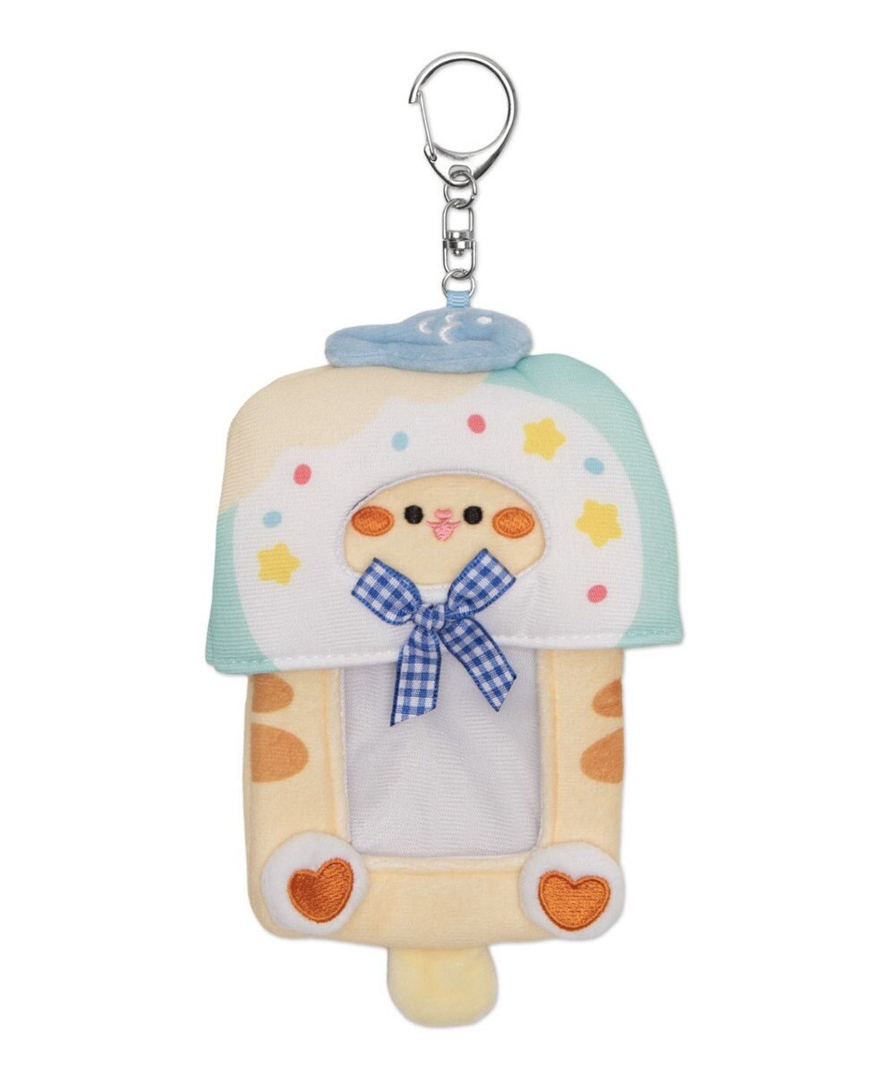 WEGO もぐもぐフードアニマルカードホルダーリールキーホルダー 