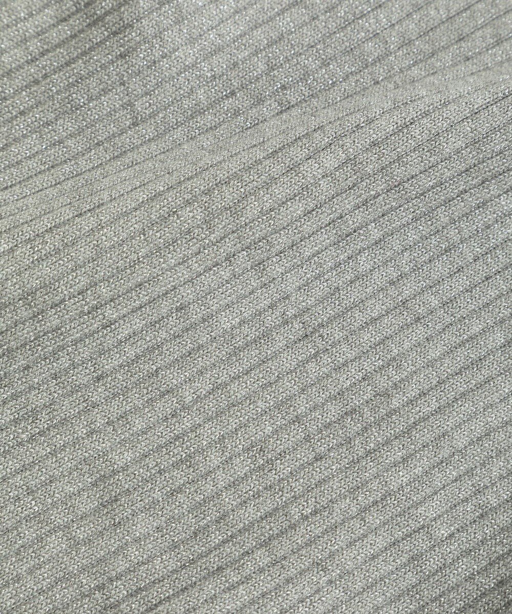 YECCA VECCA ラメ混ハイネックリブニット 