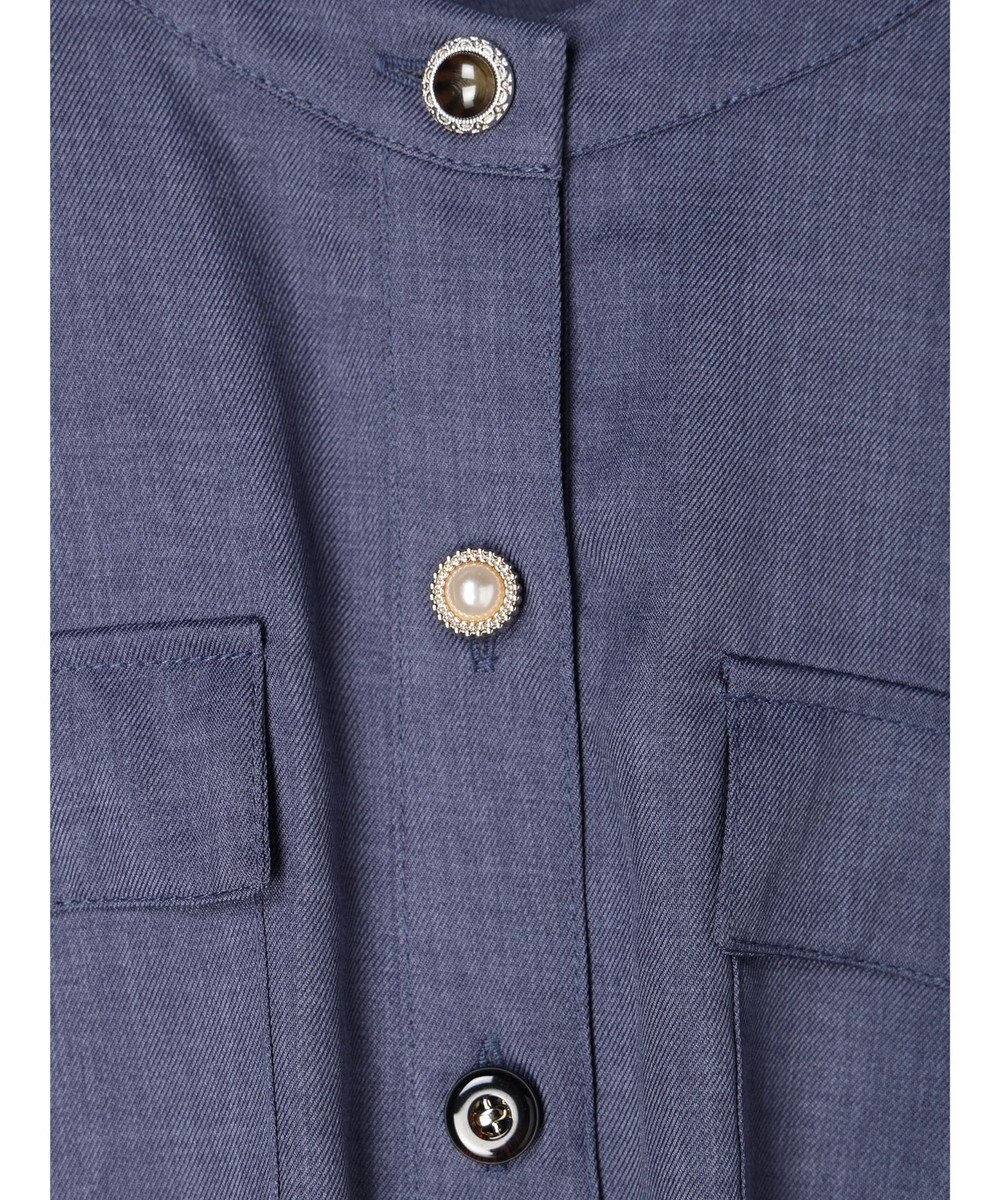 Green Parks ・ＥＬＥＮＣＡＲＥ　ＤＵＥ　イロイロ釦ドロストワンピース 