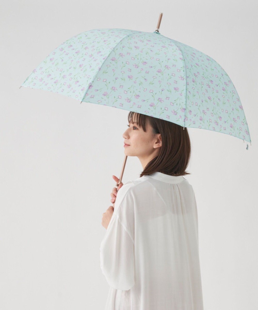 MOONBAT estaa 【耐風】長傘 ダンシングフラワー UV 